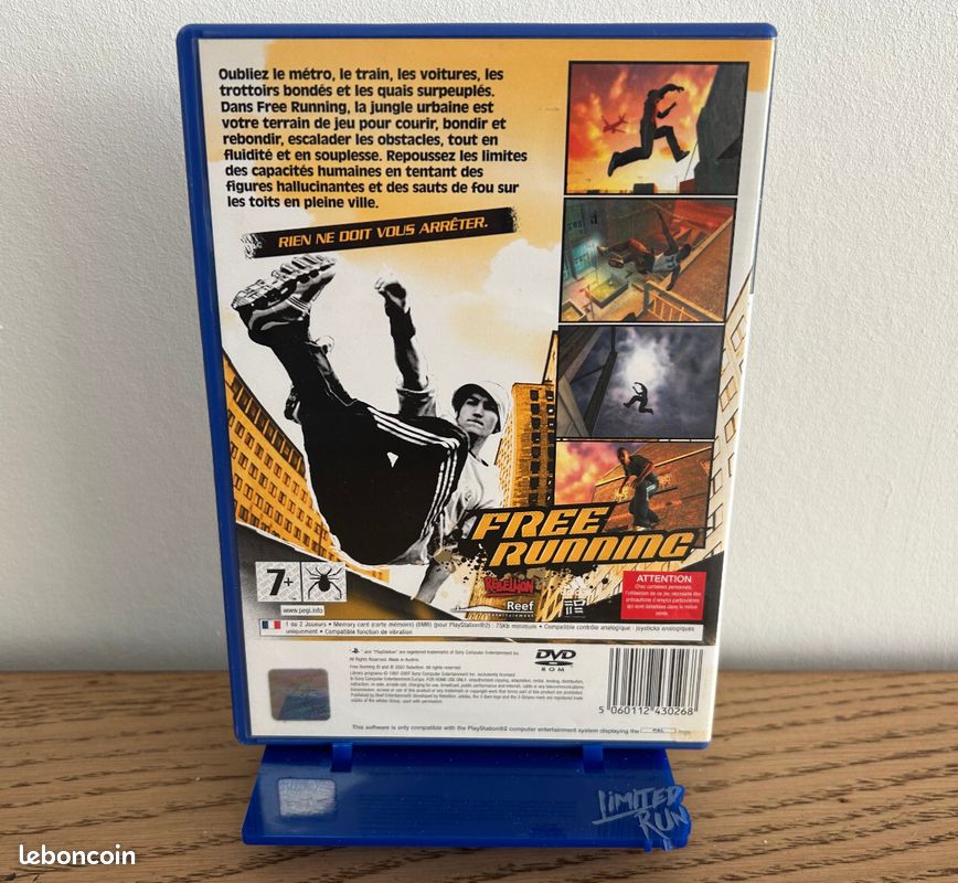FREE RUNNING - PS2 - PlayStation 2 - PAL FR - Complet (image 2)