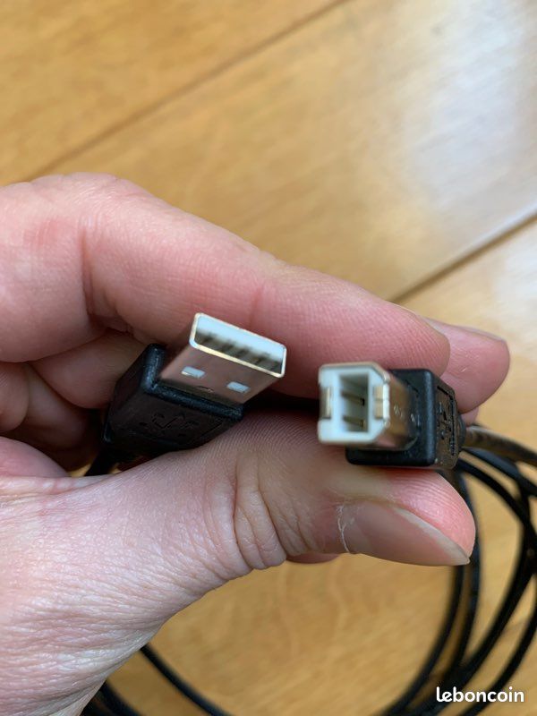 Câble USB pour Imprimante Longueur 3 mètres 3m TBE (image 2)