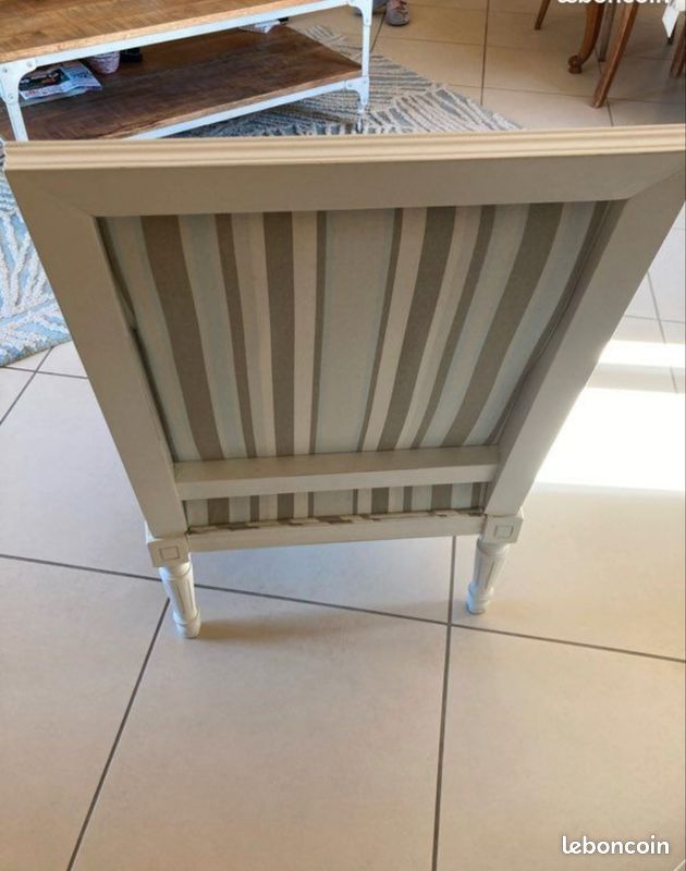 Fauteuil bergère vintage bon état (image 2)