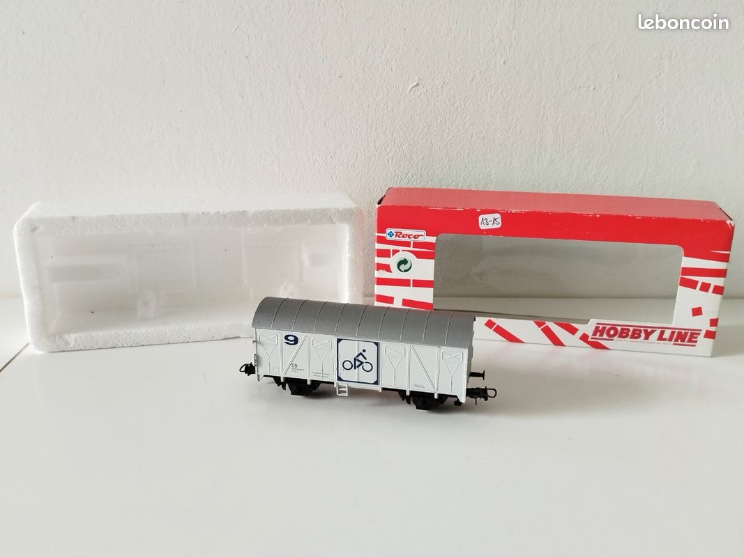 Lot De 4 Wagons Marchandises Roco échelle HO - Occasion Bon état