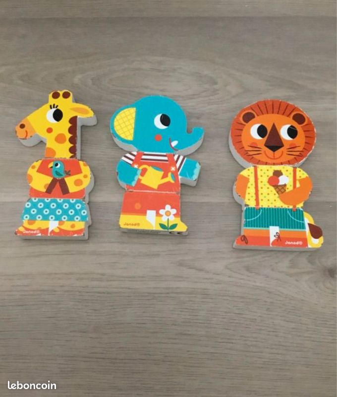 Puzzle animaux magnétique (image 2)