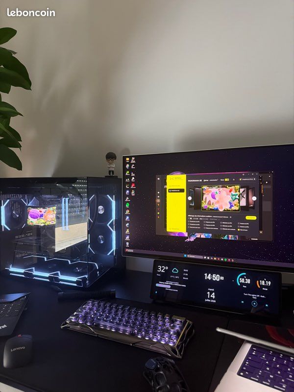 PC Gaming Haut de Gamme Power Lab (RTX 5070 / Ryzen 7 9700X) + Options Écrans (image 5)