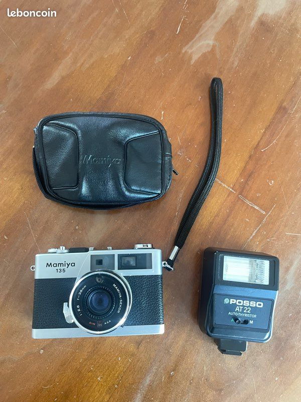 Rare Mamiya U : appareil photo argentique 35 mm avec objectif f/2,8