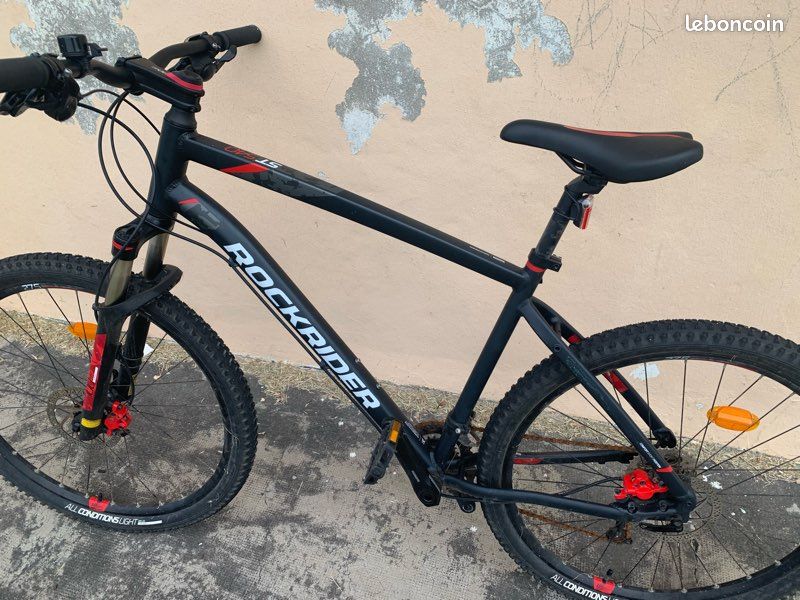 St 540 Velo Rockrider Rouge Decathlon Rockrider 540 Noir Rockrider