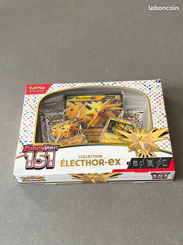Coffret pokémon Electhor 151 (image 1)