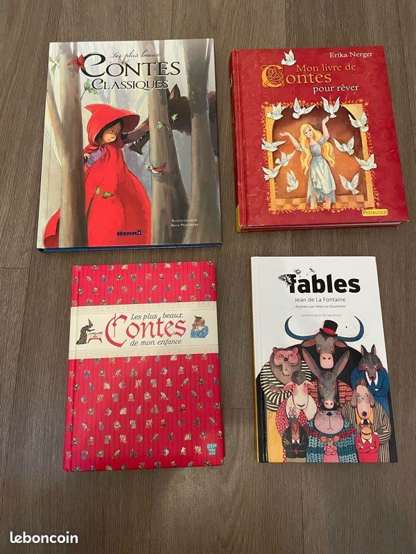 4 Livres de contes/fables pour enfant (image 1)