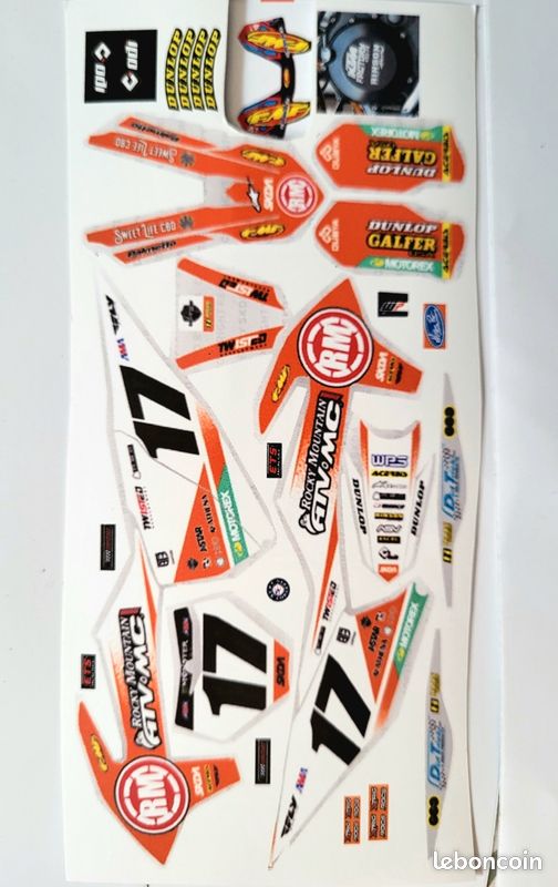 Kit déco motocross miniature (image 5)
