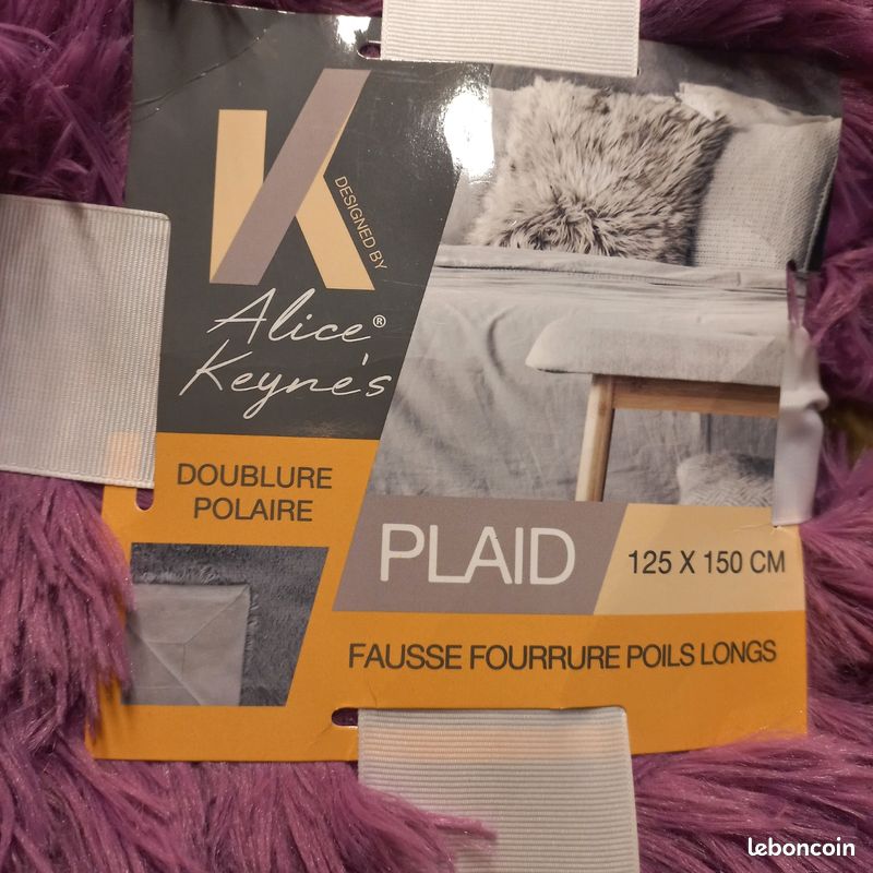 Plaid neuf 125×150 (image 2)