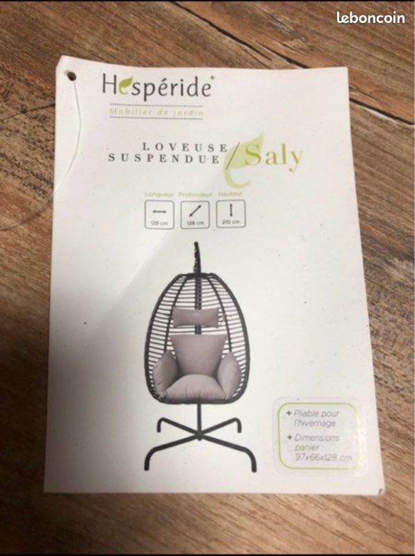 Fauteuil / loveuse suspendu Hespéride neuf (image 4)
