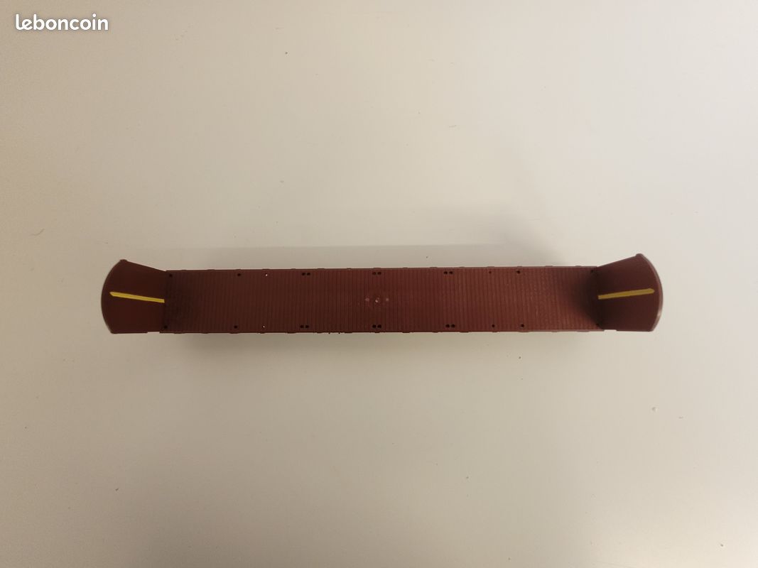 2 Wagons Jouef France HO - Plat à Bogies, Demi-bâche Et Bâche - 6751/6753