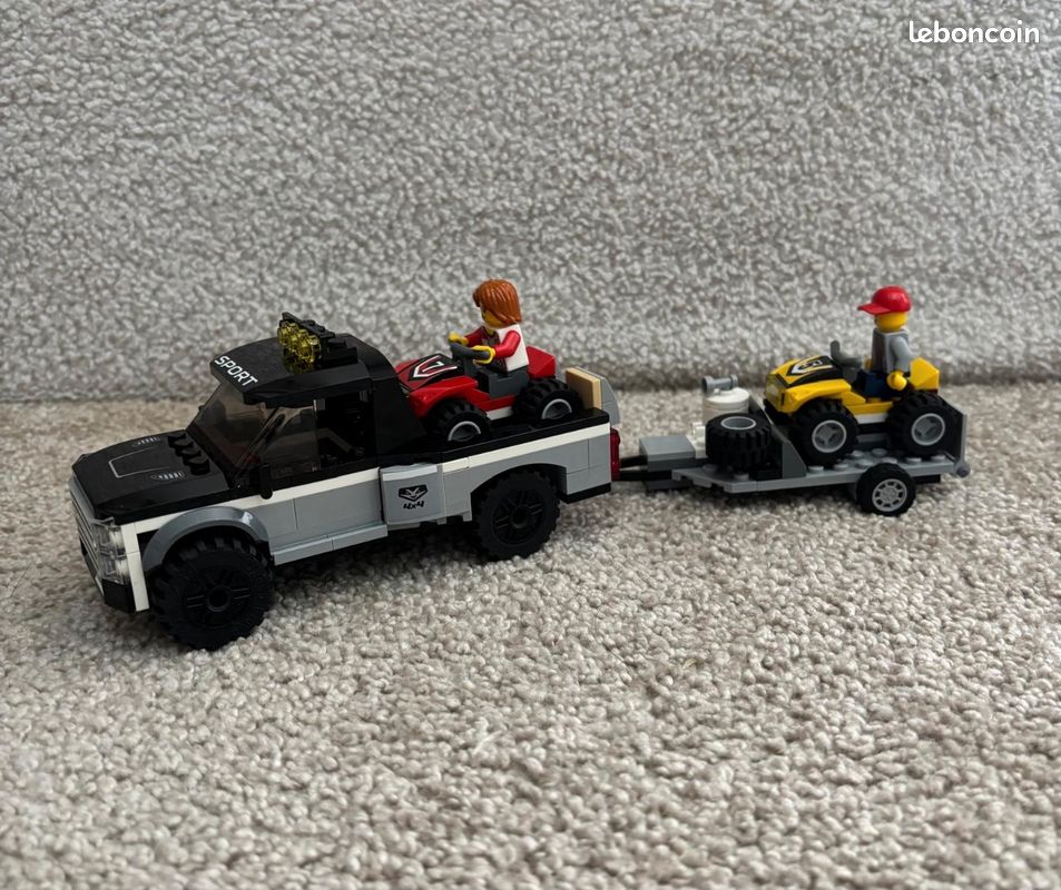 Lego city 4×4 et quad Jeux Jouets