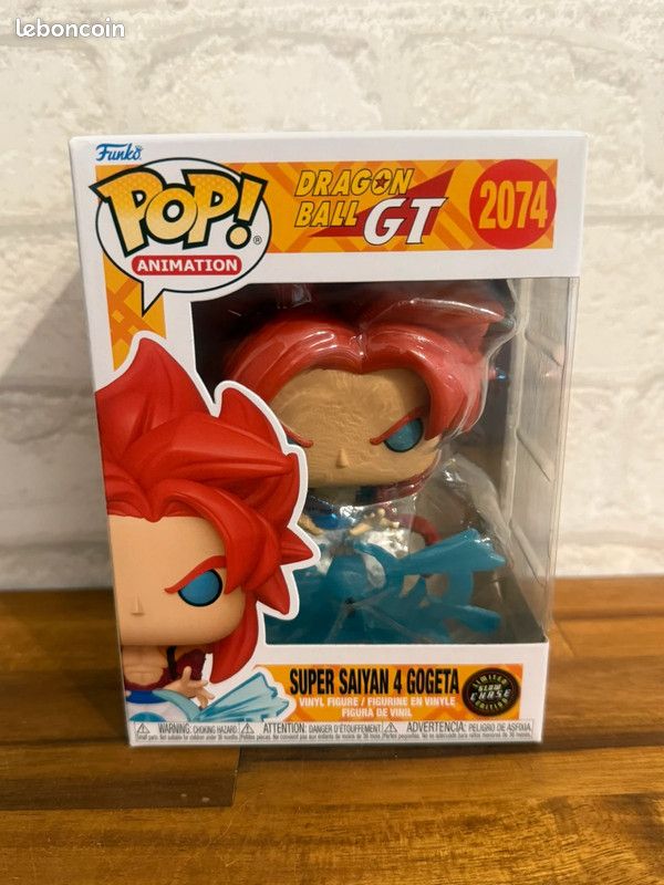 🔥⚡ Funko Pop N°2074 – Super Saiyan Gogeta – Dragon Ball GT