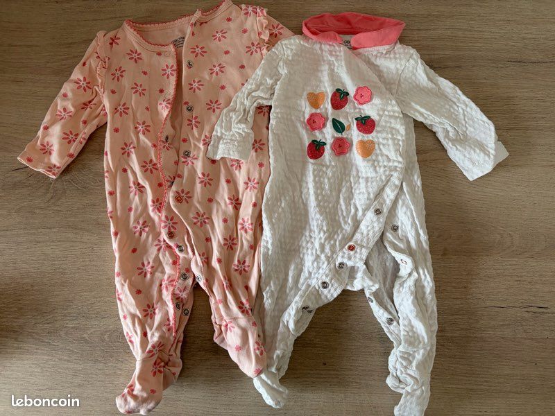 Lot vêtements bébé fille 3 mois (13 pièces) (image 9)