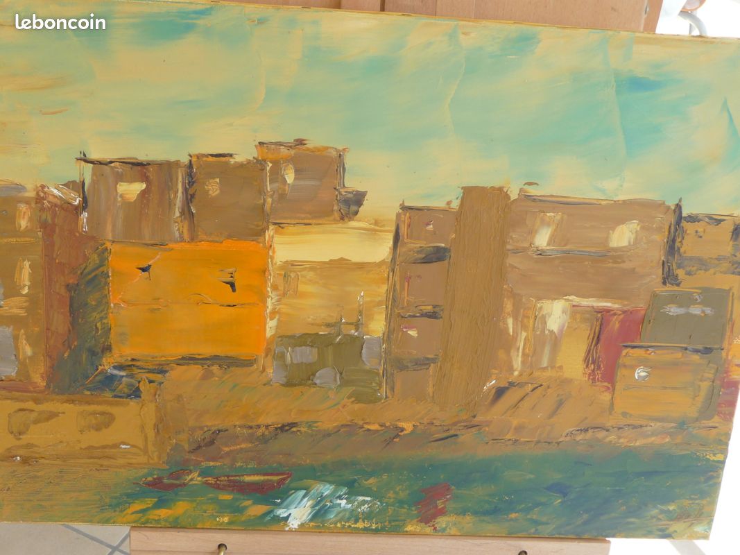 Tableau huile sur toile originale (image 2)