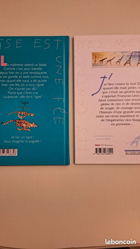 Lot livres les contes de métamorphose (image 5)