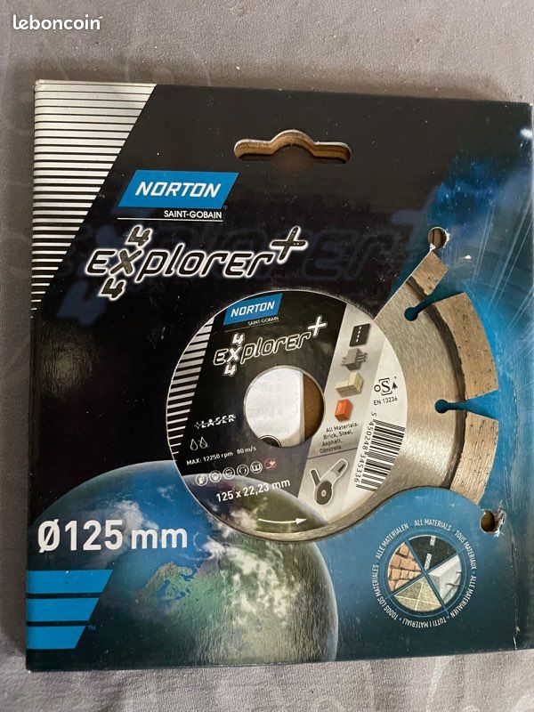 Disque laser Norton explorer 4x4 d 125 (image 1)