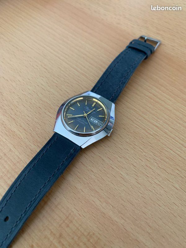 Montre Mécanique Suisse Thermidor TH/1B Square - Collection Vintage, New Old Stock (NOS), Années 1970, Pour Homme