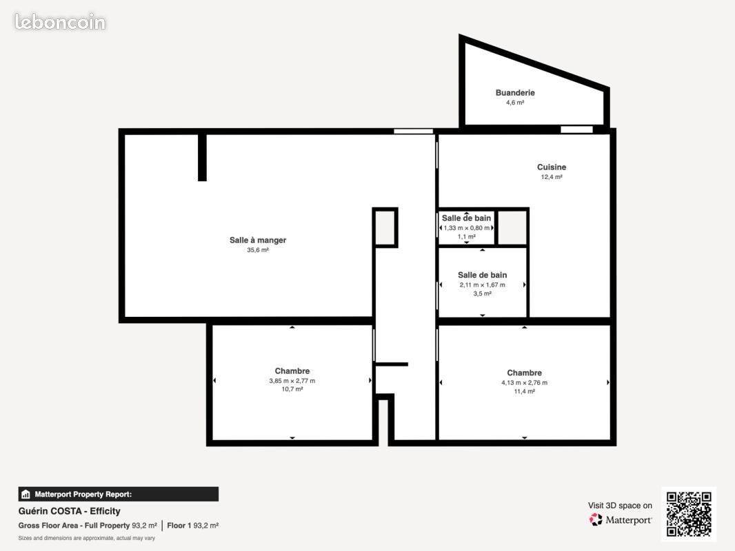 Appartement 3 pièces 82 m² — 11