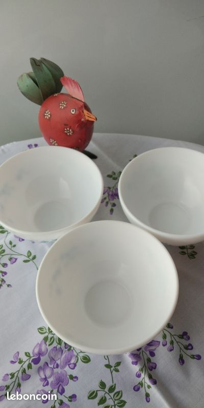 CARAFFA IN VETRO Arcopal Brocca Collezione Veronica Myosotis Vintage