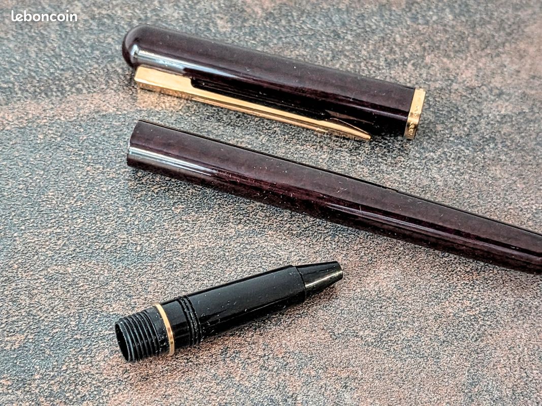 Parure Waterman Exclusive - Stylo Plume Et Roller - Occasion - Ensemble De Qualité