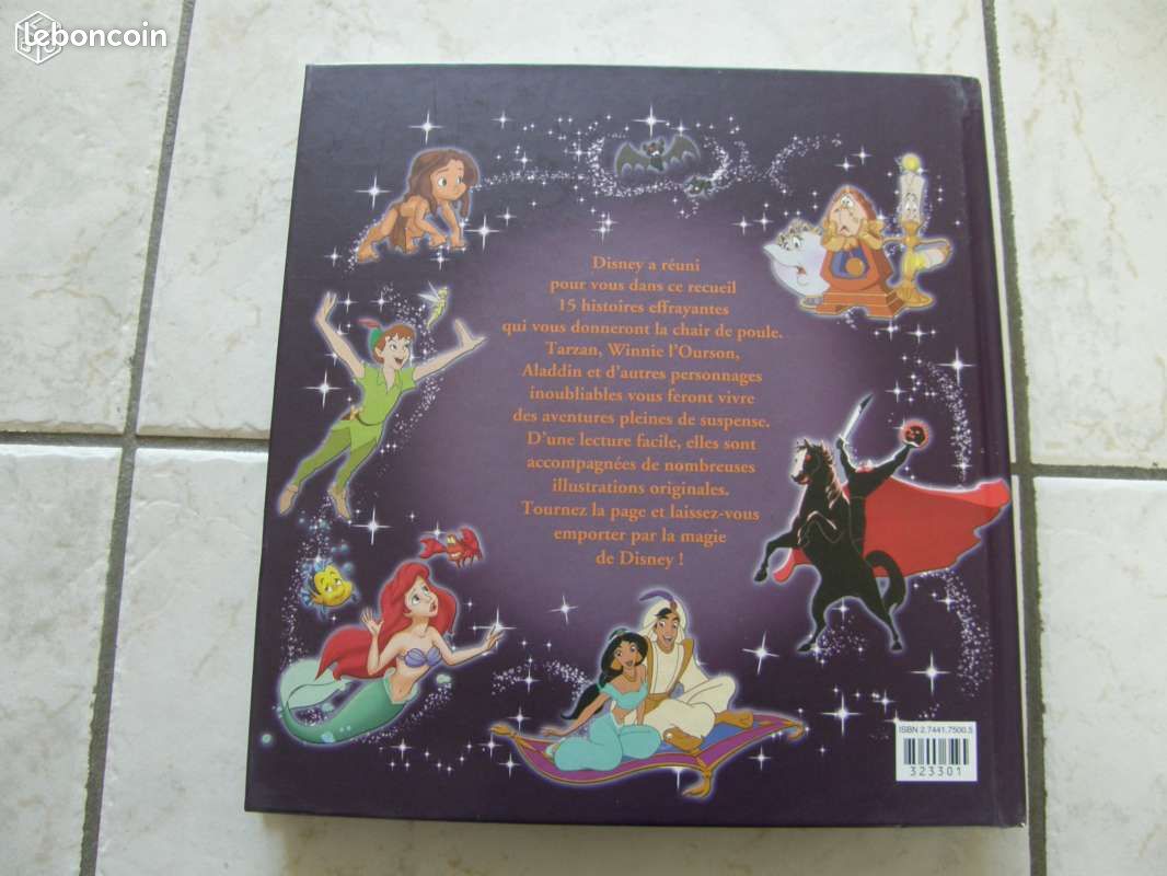 Livre Au royaume de la peur Disney (image 2)
