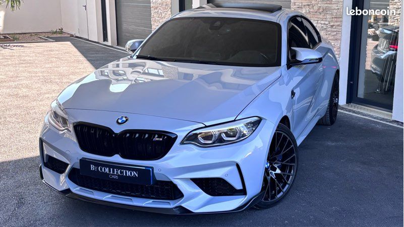 BMW M2 COMPÉTITION (F87) LCI 3.0 410cv DKG | PACK CARBONE | HARMAN KARDON | IMMAT FRANCE (image 1)