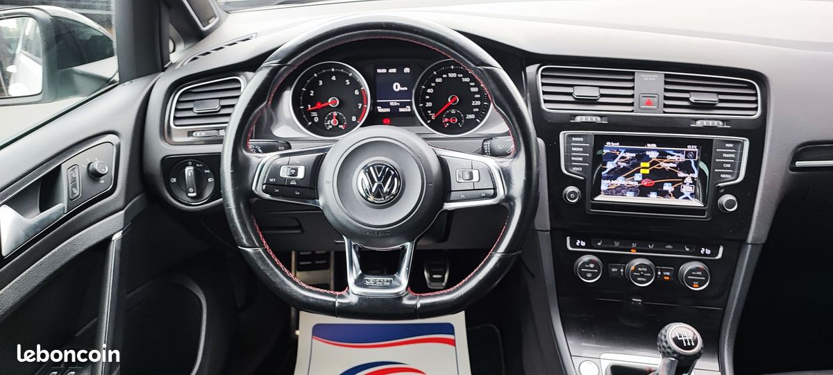 Volkswagen GOLF VII 2.0 TSI 230 CH GTI PERFORMANCE 5P*KEYLESS*FRONT ASSIST*ACC*PARK PILOT*DYNAUDIO (image 18)