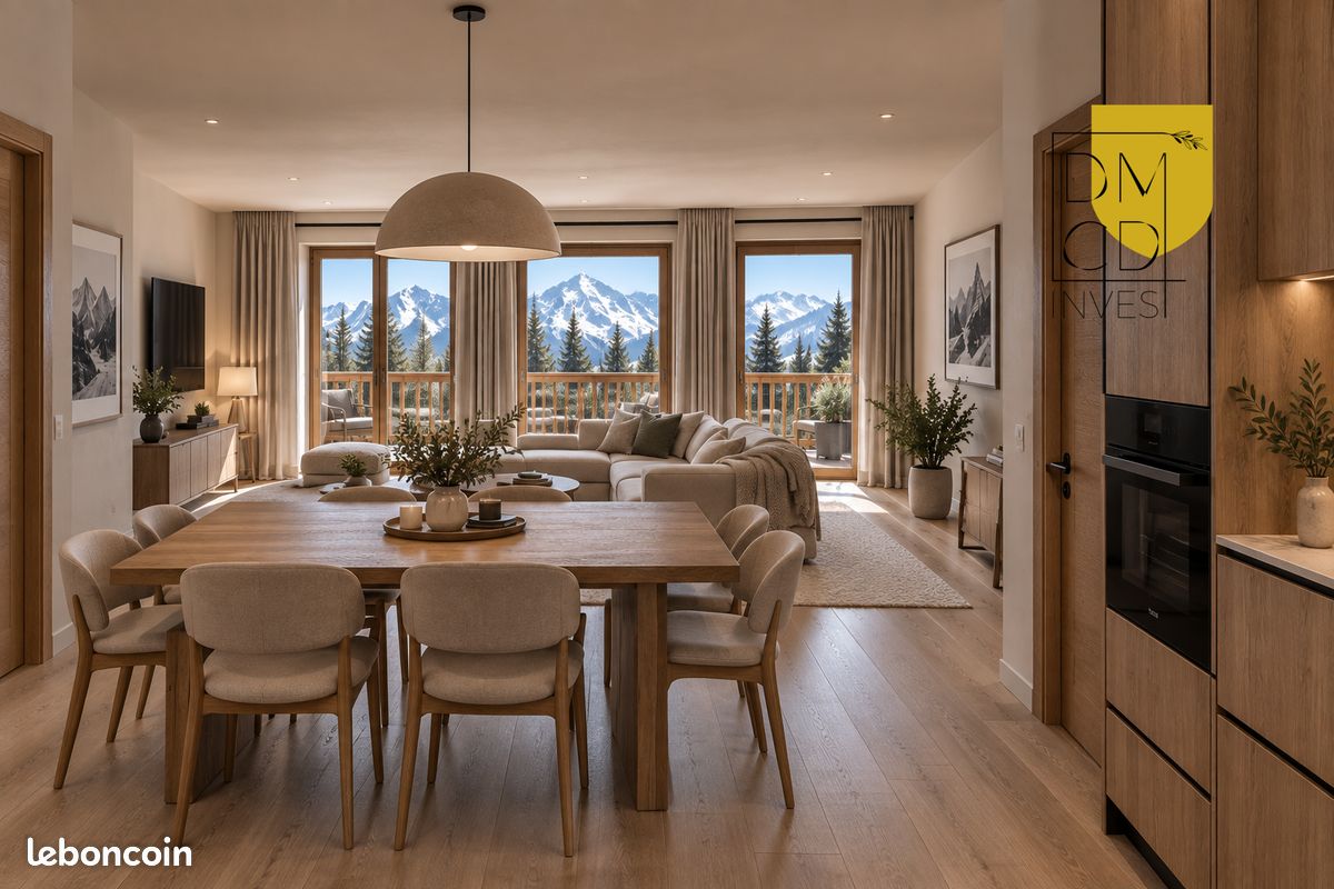 Appartement 3 pièces 83 m² · à Les Houches · 83 m² · 628 500 €