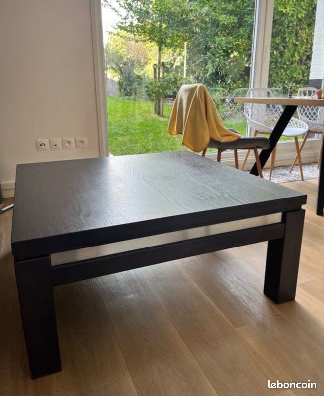 Table basse chêne gris (image 2)