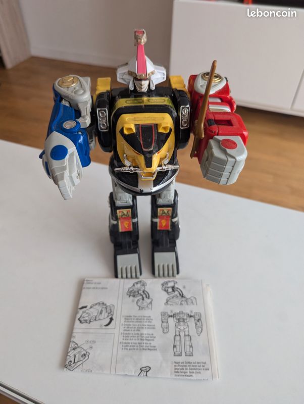 Petit robot Power Rangers Ninja Megazord Mighty Morphin 1995 Bandai
