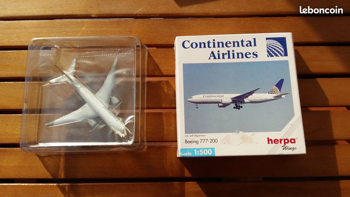 Lot de 2 maquettes métal compagnies aériennes - neuves (image 2)