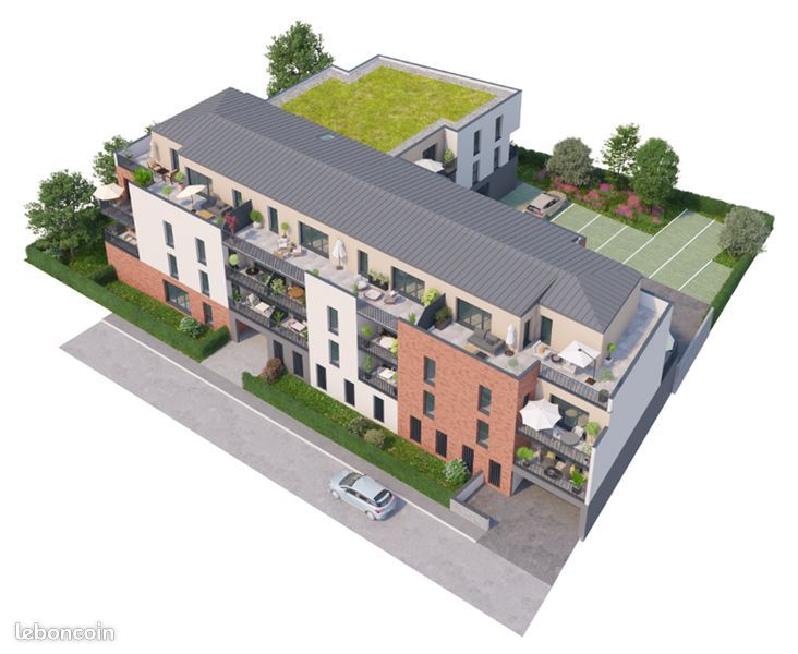 Appartement 2 pièces 36 m² · à Déville-lès-Rouen · 36 m² · 107 000 €