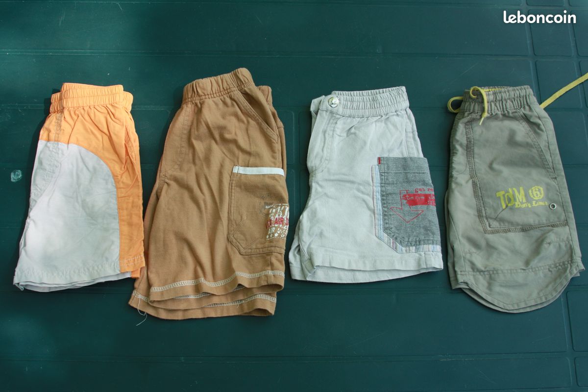 Lot de shorts garçon 2A (image 1)