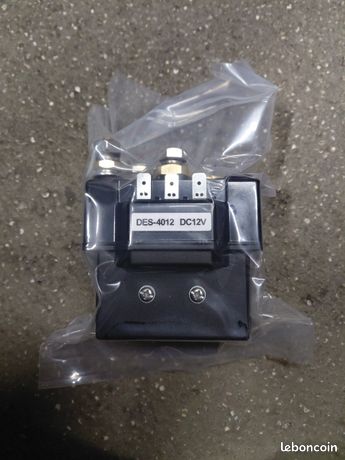 Relais D'inversion Magnétique Pour Treuil 12V 2000W - Pour Treuil D'ancrage Bateau Et Yacht - Neuf