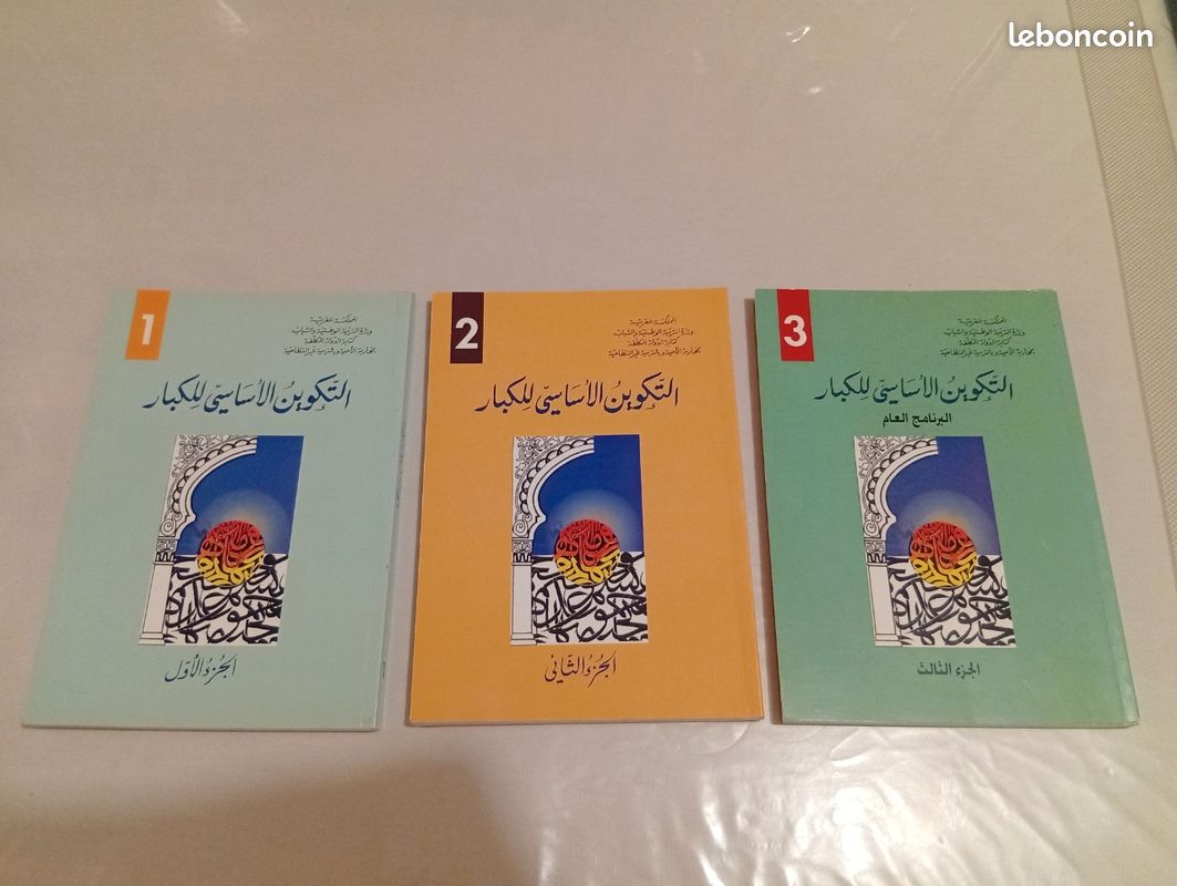 Lot de 3 livres sur la langue arabe (image 1)