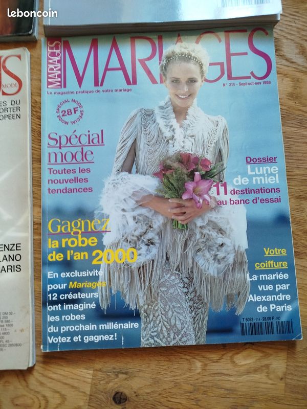 Magasines mode et mariage 1 pièce (image 5)