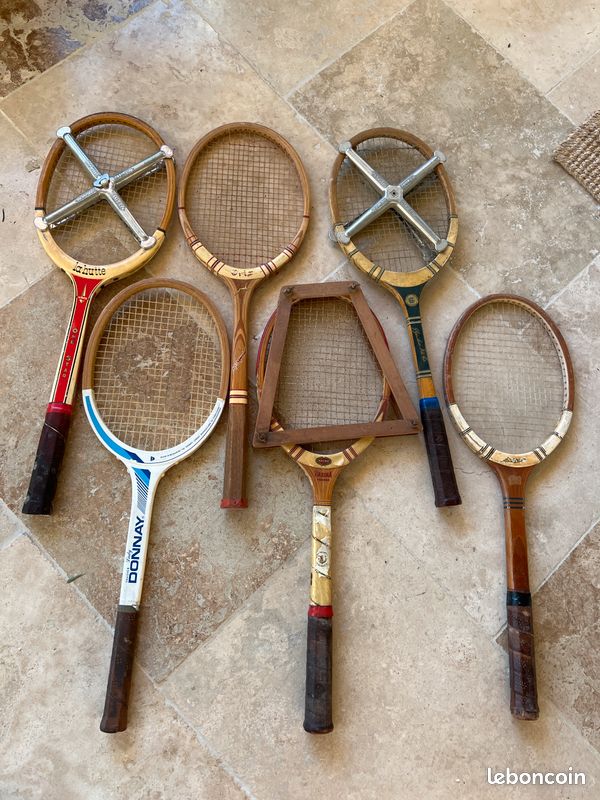 Raquette de tennis en bois Vintage Limited - Bamboo, 390g, 69x24cm