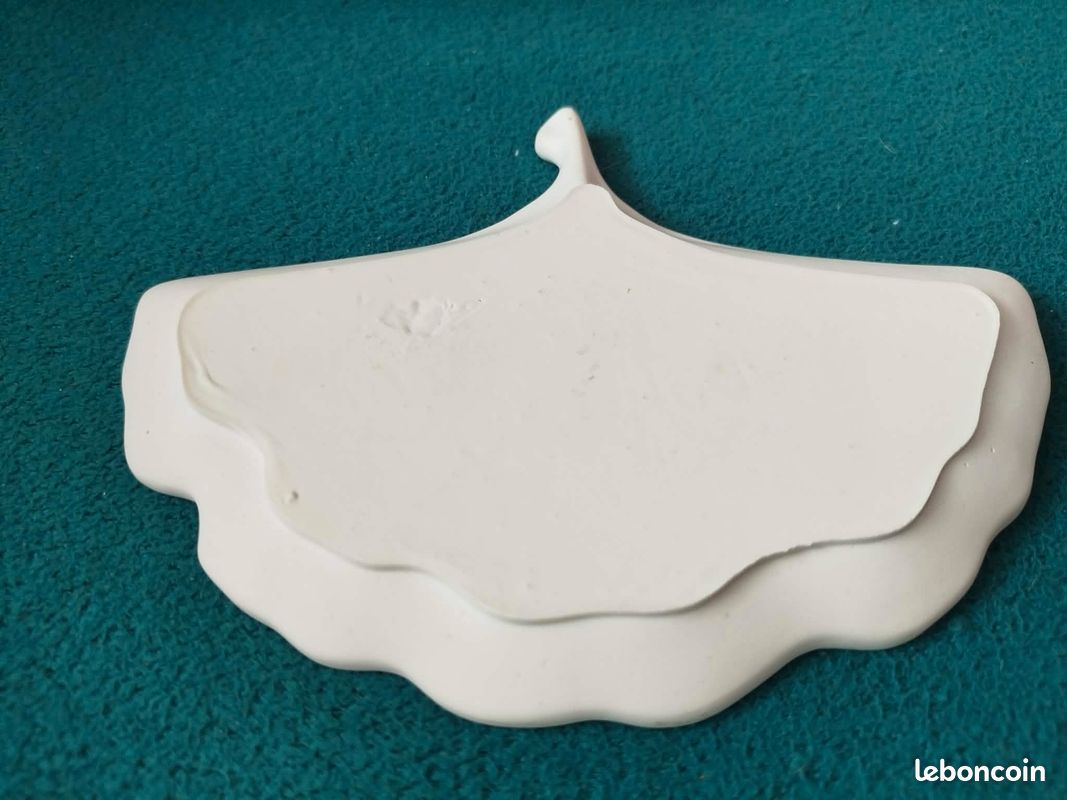 🍃Vide-poche feuille de Ginkgo en jesmonite – Design naturel et élégant (image 4)