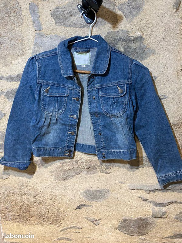 Veste/blouson en jean fille 10 ans (image 1)