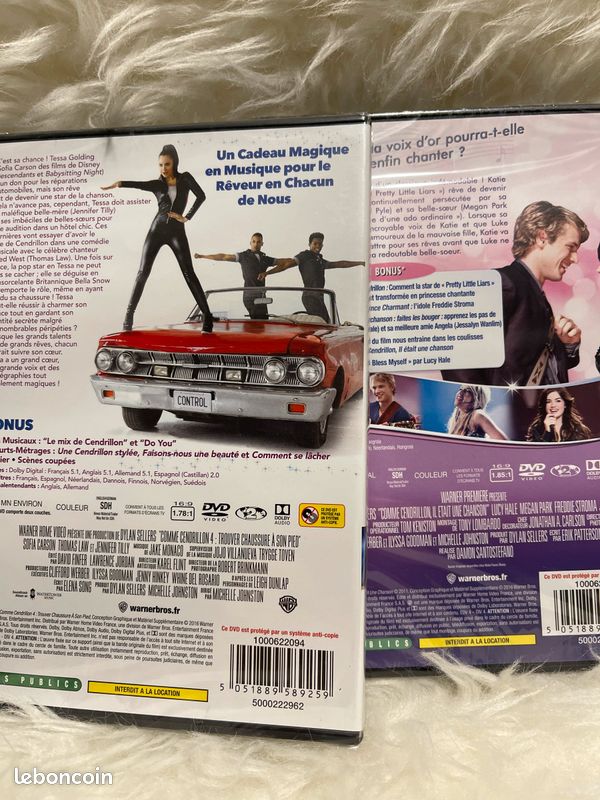 2 DVD « comme Cendrillon » neuf (image 6)