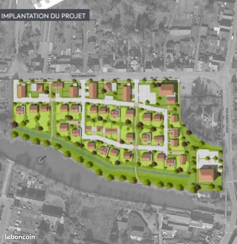 Terrain 501 m² Courchelettes · 98 700 €