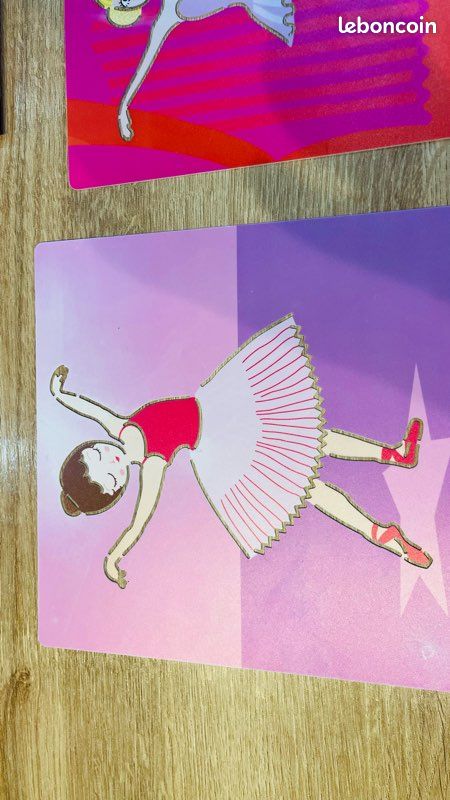 5 pochoirs djeco danse 4/8 ans (image 4)