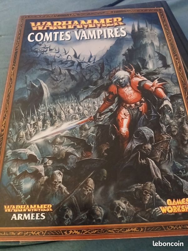 b>Livre</b> <b>d'armée</b> <b>Comtes</b> <b>Vampires</b> VF <b>2008</b> - Total Wargame