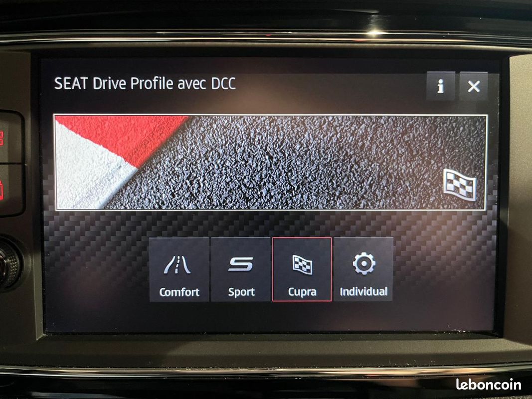 SEAT LEON ST 2,0 TSI 300 CUPRA 4DRIVE DSG MALUS INCLUS HP Beats Carplay Camera Rég ACC Keyless (image 17)