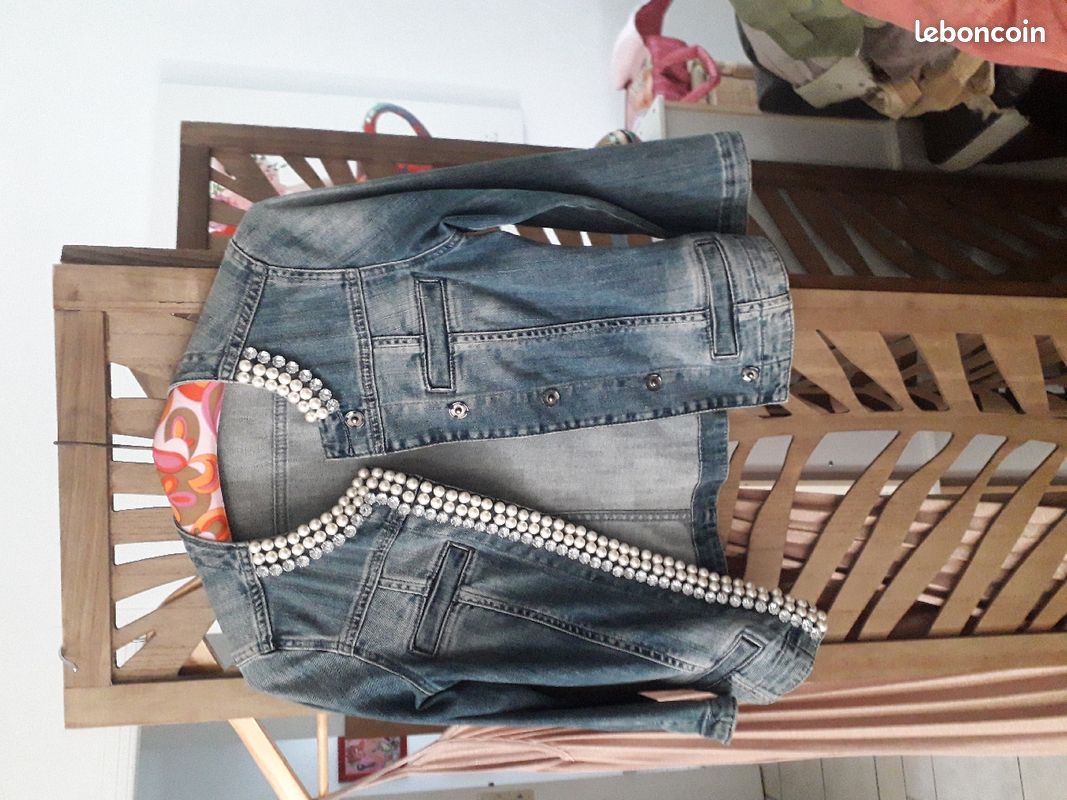 Blouson jean lui jo (image 1)