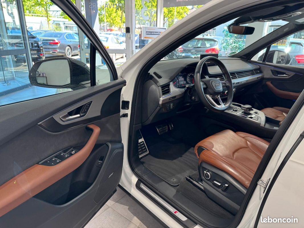 Audi Q7 V6 3.0 TDI 272CH - QUATTRO SLINE - TIPTONIC8 - RADAR ET CAMERA (image 14)