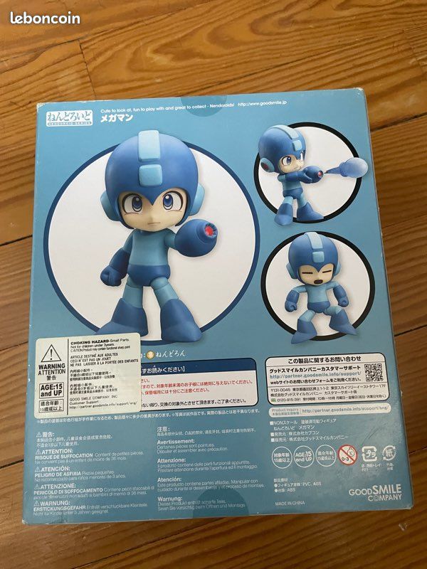 Action Figure Nendoroid Rockman Mega Man 556 Pvc Figura De Ação