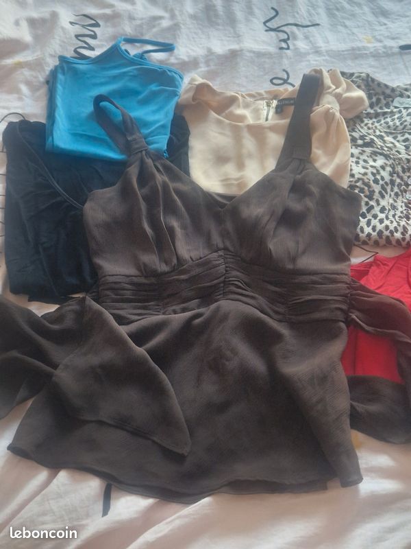 Lot hauts femme, M, 9 pièces, casual chic, TBE, à petit prix (image 15)