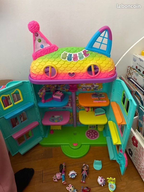 Maison gabby chat avec personnage (image 1)