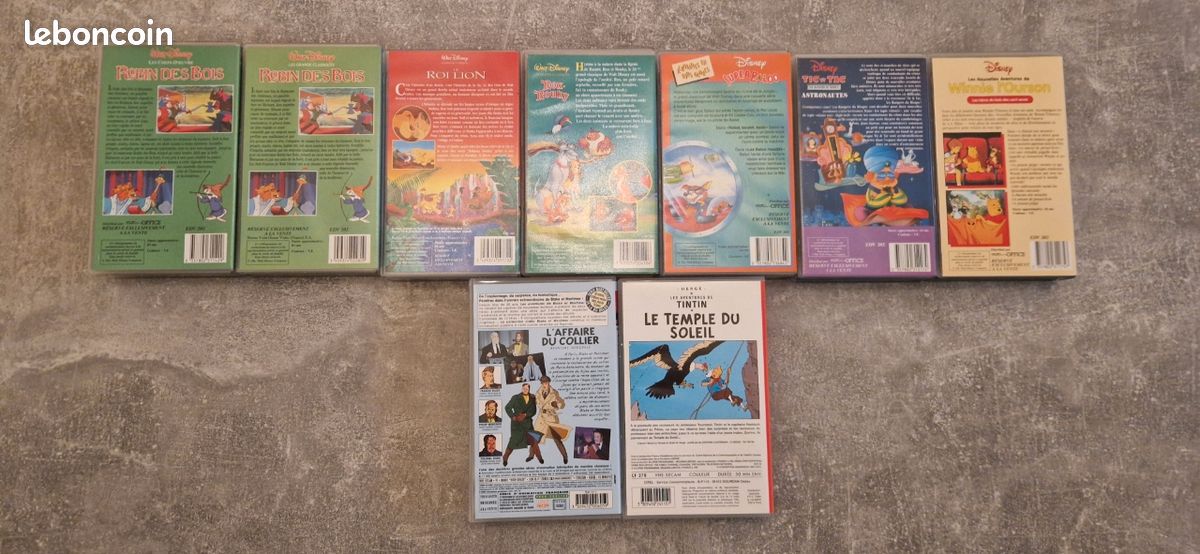 Lot VHS Disney et divers (image 6)